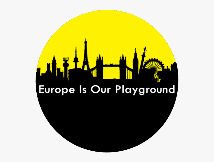 Europe Is Our Playground - Silhouette, Transparent Clipart
