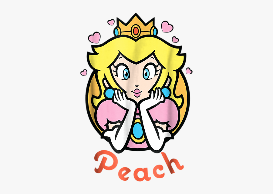 Super Mario Princess Peach, Transparent Clipart