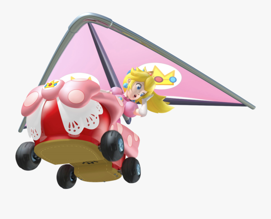 Mario Kart 7 Princess Peach, Transparent Clipart