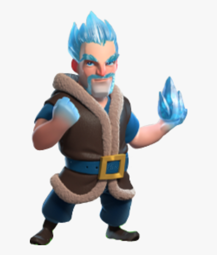 Mago De Hielo Clash Of Clans Y Clash Royale Cute - Clash Royale Png, Transparent Clipart