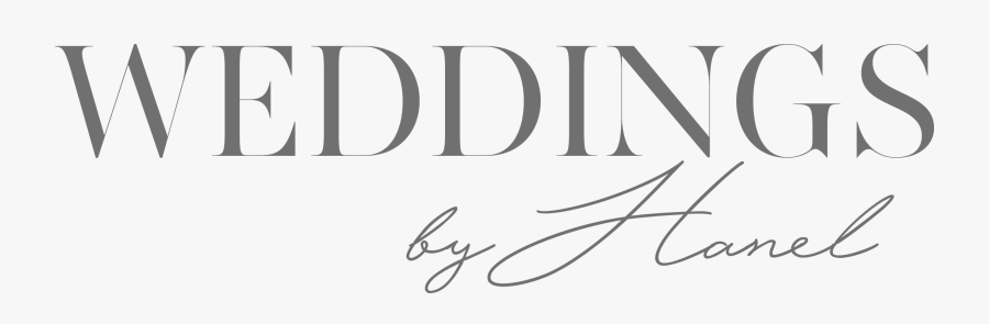 Weddings By Hanel - Calligraphy, Transparent Clipart