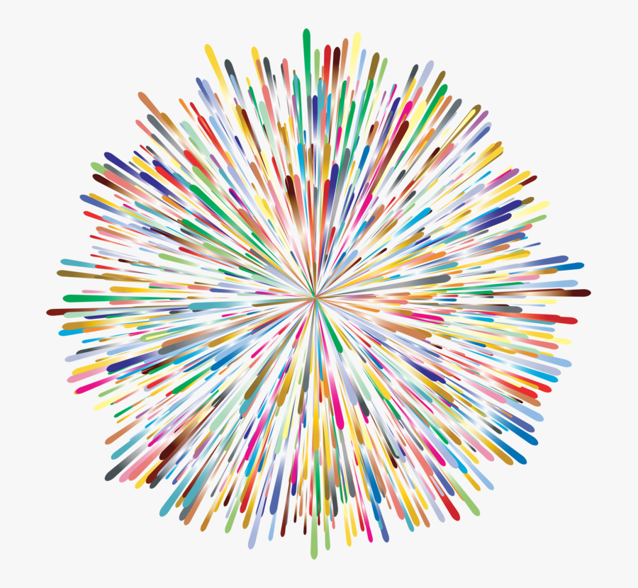 Pencil,symmetry,graphic Design - Firework Clipart No Background, Transparent Clipart