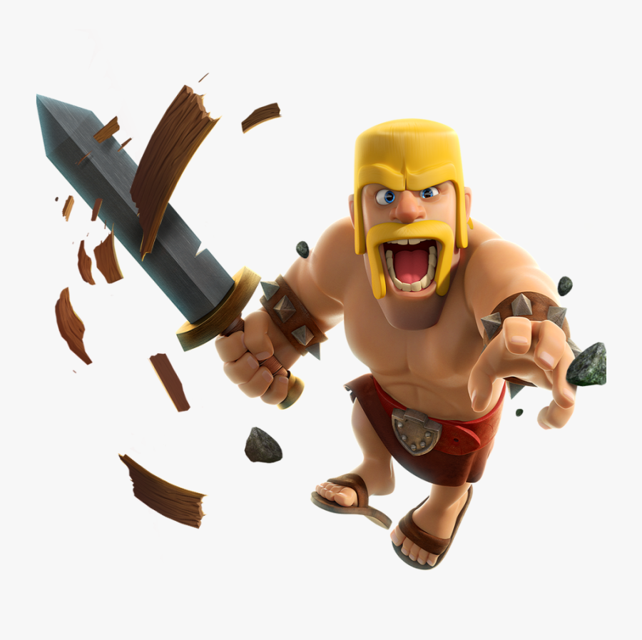 Barbarian Clash Of Clans, Transparent Clipart