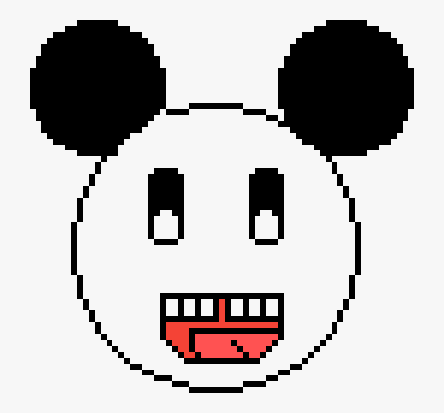 Toodles Mickey Mouse De Pixel Art, Transparent Clipart