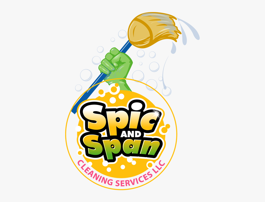 Spic And Span Cleaning Logo, Transparent Clipart