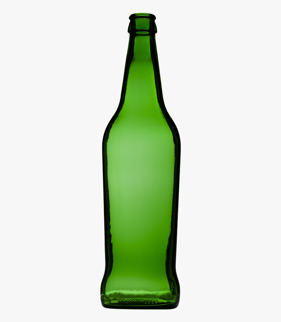 660ml Curvy Beer Photo - Beer Bottle, Transparent Clipart