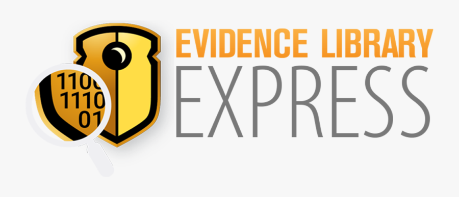 Evidence Library Express Logo White, Transparent Clipart