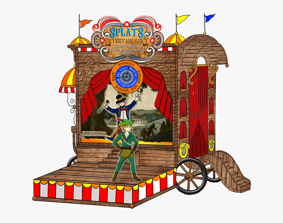 Splats Circus Caravan Robin Hood - A Midsummer Night's Dream, Transparent Clipart