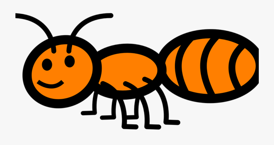 Outline Of An Ant, Transparent Clipart