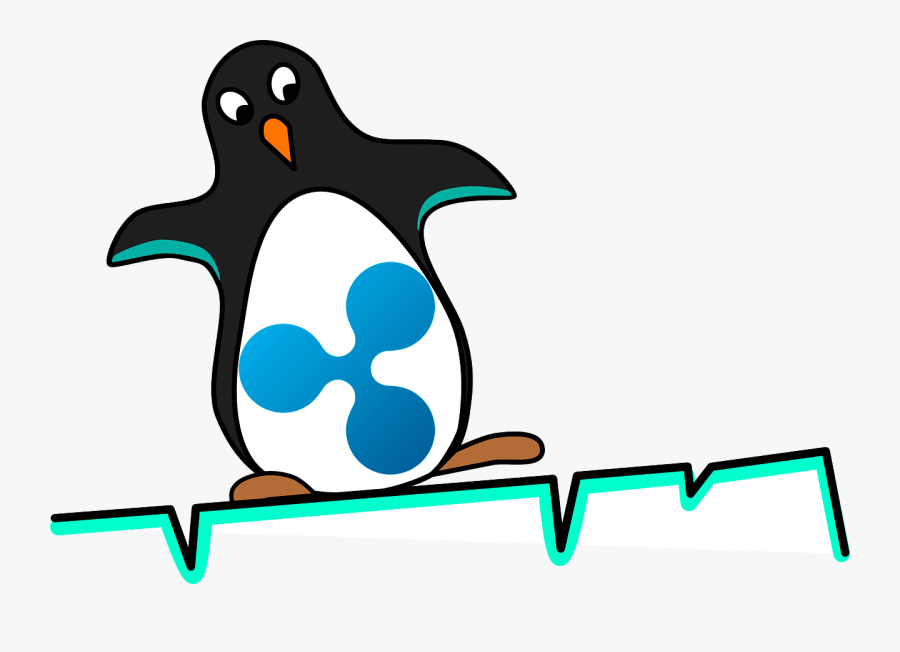 Deceptive Stability Of Ripple Evidence Of Price Manipulation - Clipart Of Penguin On Ice, Transparent Clipart