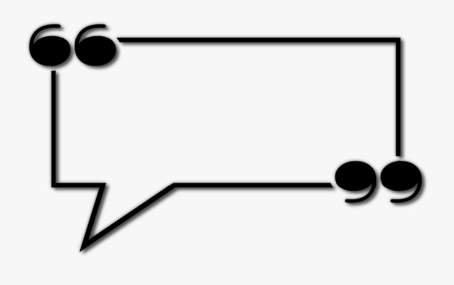 Quotation Shadow, Transparent Clipart