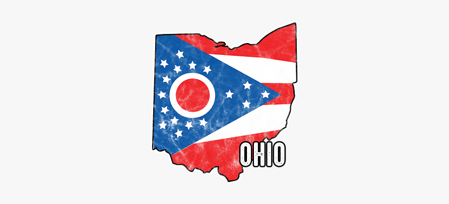 Ohio State Flag, Transparent Clipart