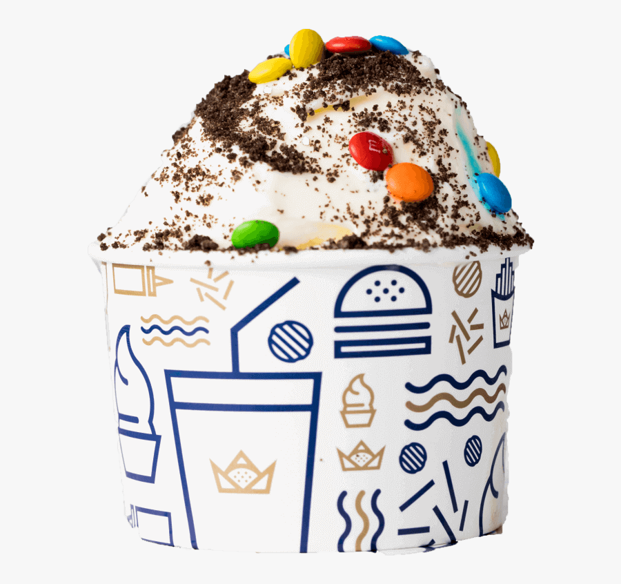 Royal Stacks Menu Cookies & Cream - Gelato, Transparent Clipart