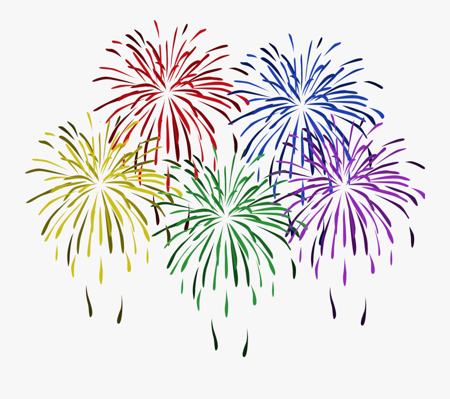 Firework Clipart Green, Transparent Clipart