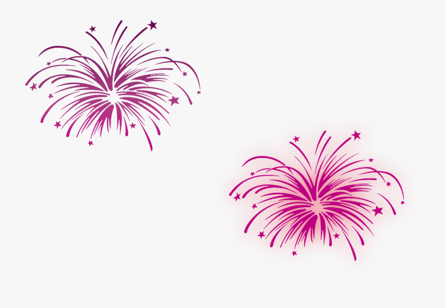 Fireworks Clip Stencil - Fireworks Clipart, Transparent Clipart
