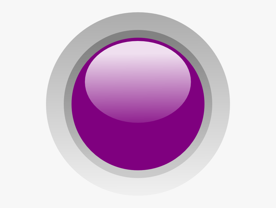 Led Circle Purple, Transparent Clipart