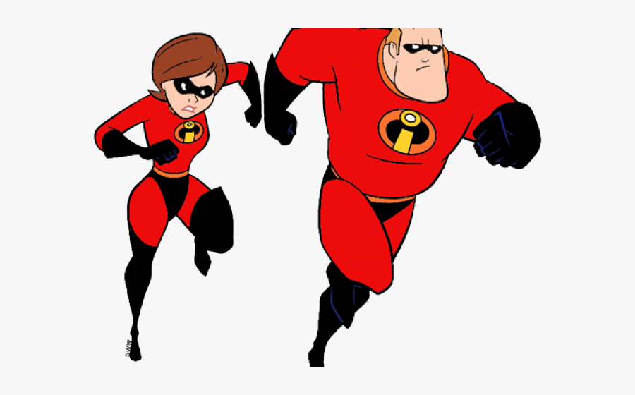 The Incredibles Clipart Mrs - Mr And Mrs Incredible Clipart, Transparent Clipart