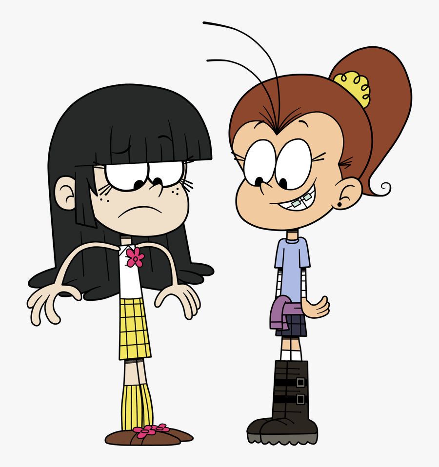 Transparent The Incredibles Clipart - Loud House Luan And Maggie Clothes Swap, Transparent Clipart
