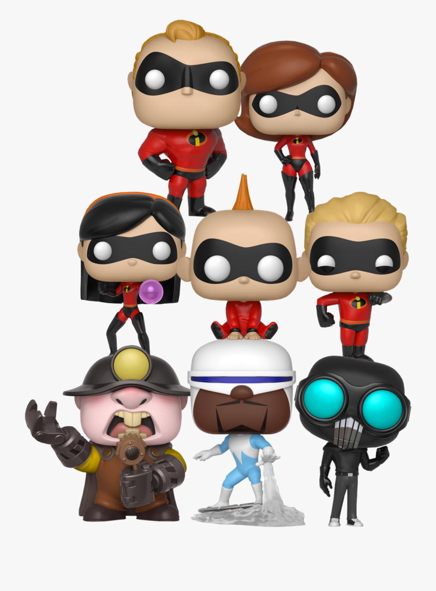 Incredibles Funko Pop, Transparent Clipart