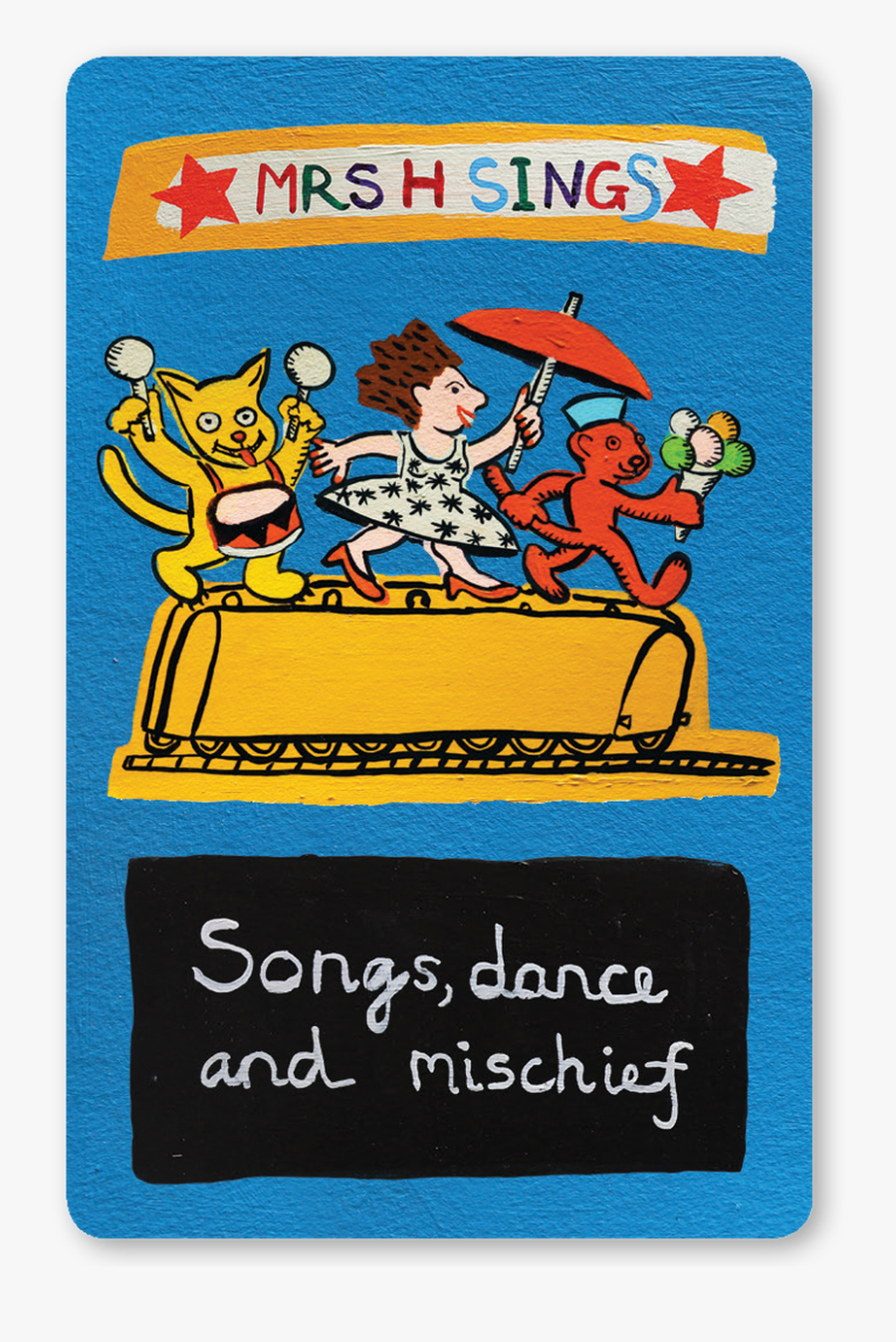 Mrs H Sings By Mrs H And The Sing-along Band - Cartoon, Transparent Clipart