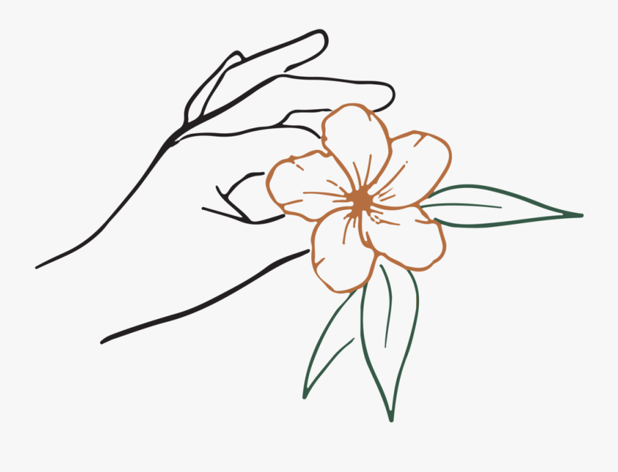 Gathering Hands, Transparent Clipart
