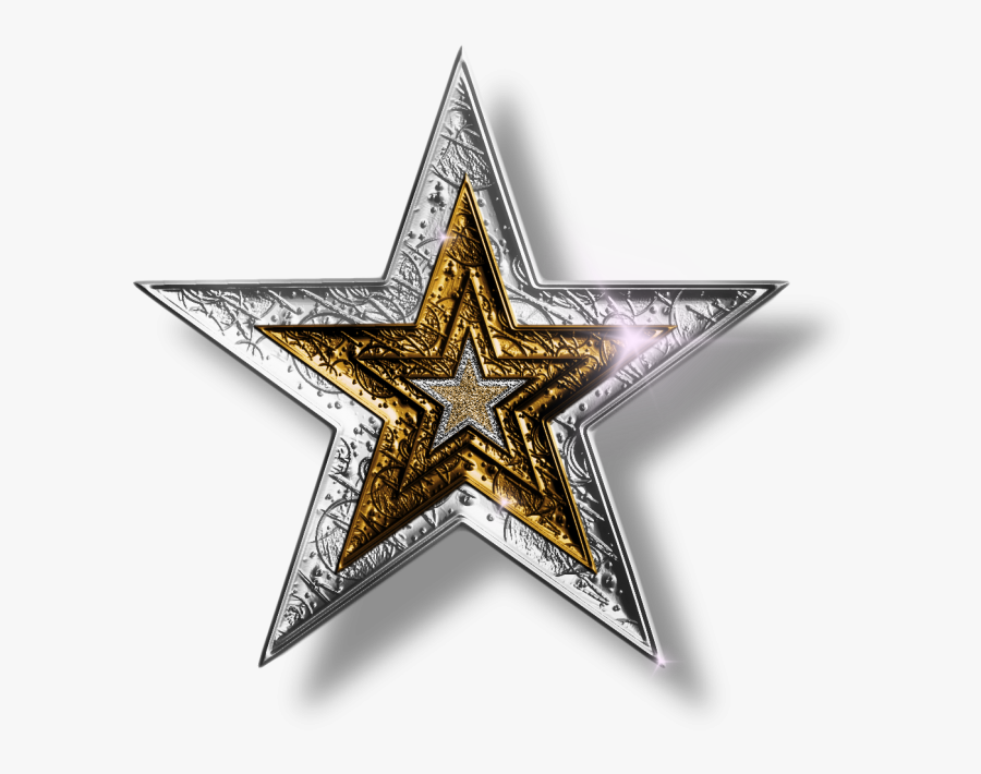 Cowboys Star Png - Purple Star Clip Art, Transparent Clipart
