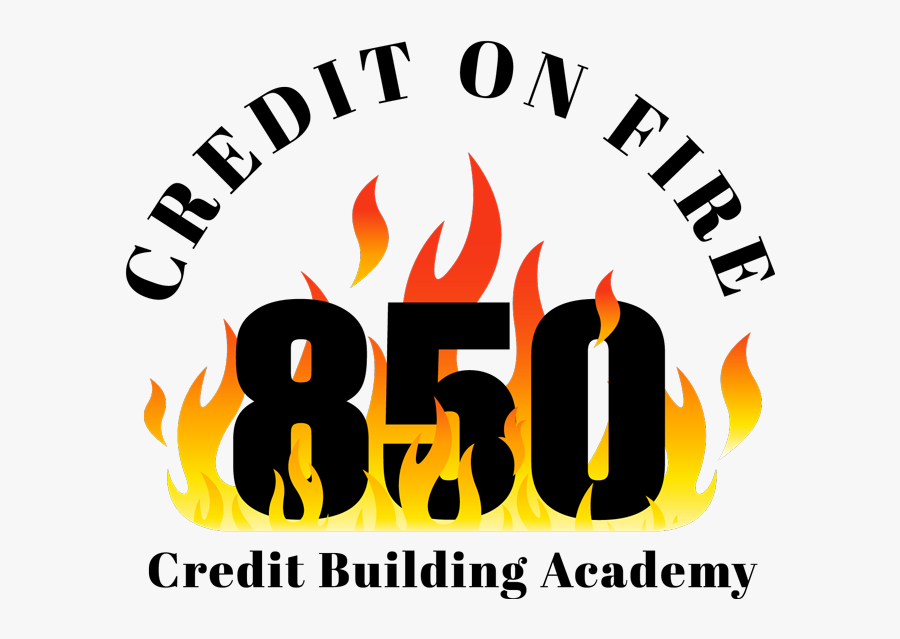 Credit On Fire Academy - Credit On Fire, Transparent Clipart