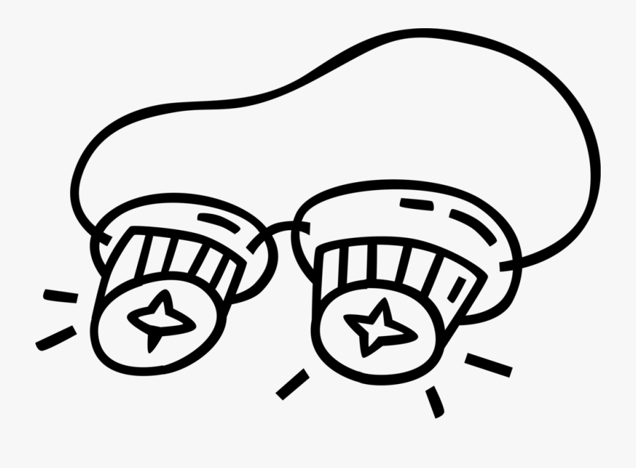 Vector Illustration Of Welder"s Protective Eyewear, Transparent Clipart