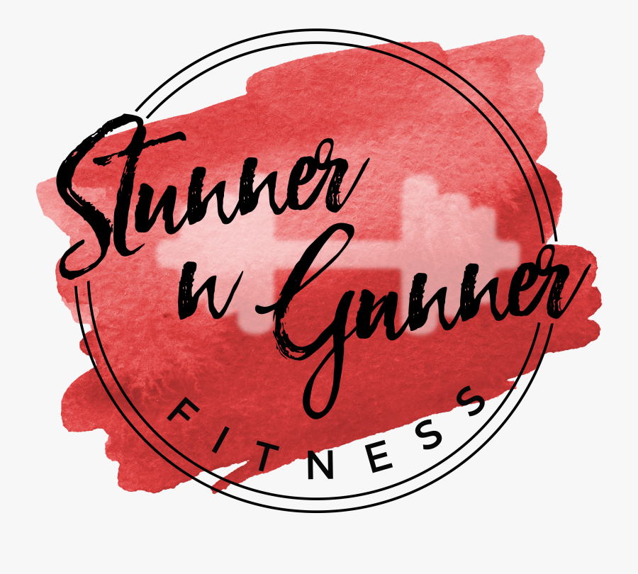 Stunner N Gunner Fitness - Calligraphy, Transparent Clipart