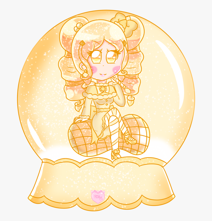 Snowglobe Drawing Kawaii - Illustration, Transparent Clipart