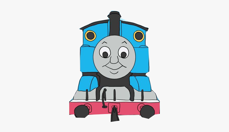 Tamas - Thomas The Tank Engine Face Cake, Transparent Clipart