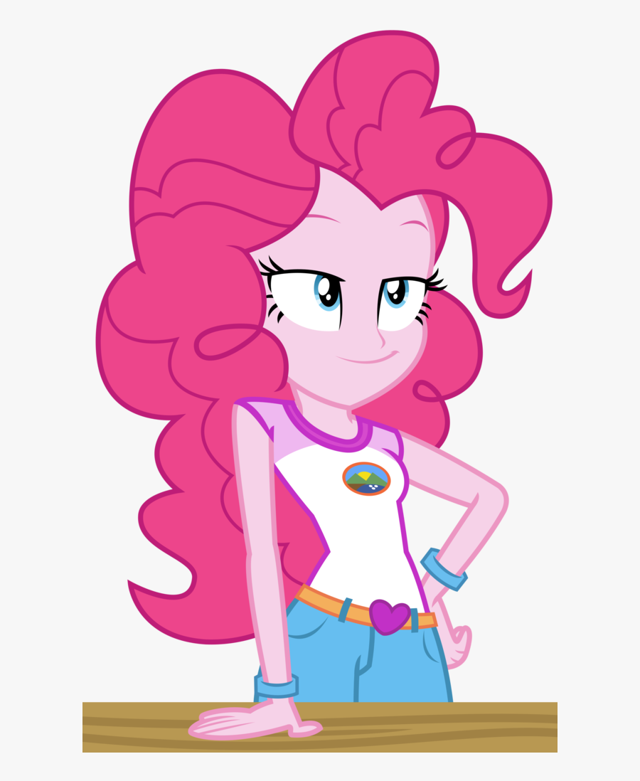 Sketchmcreations, Equestria Girls, Hand On Hip, Legend - Pinkie Pie Loves You, Transparent Clipart