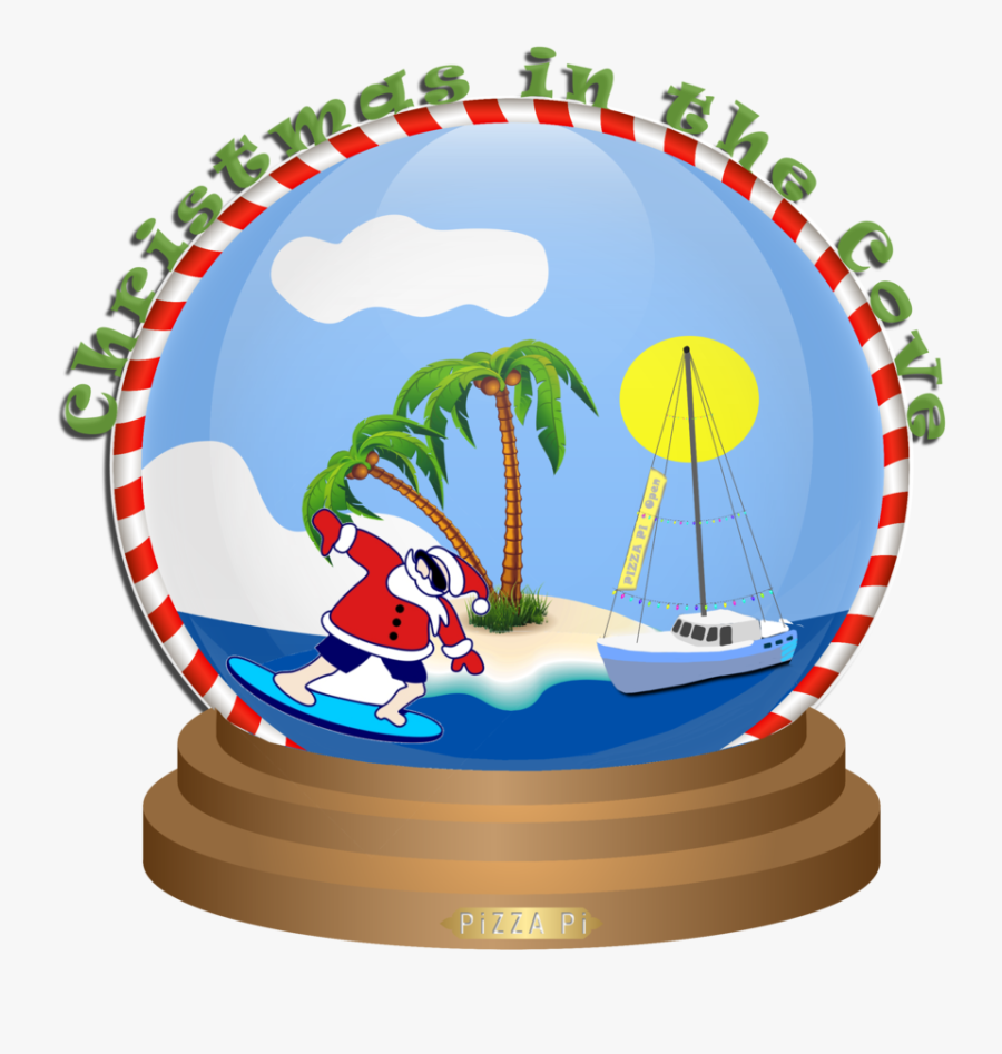 Christmas In The Cove - Illustration, Transparent Clipart