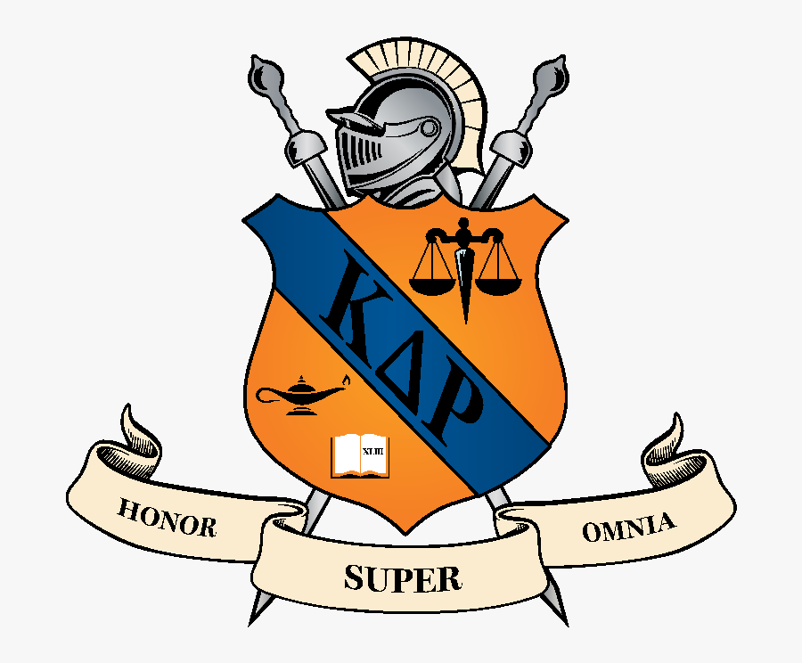 Kappa Delta Rho Crest, Transparent Clipart