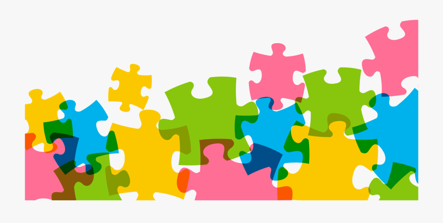 Jigsaw Color Makeup Transprent - Piezas De Colores Png, Transparent Clipart