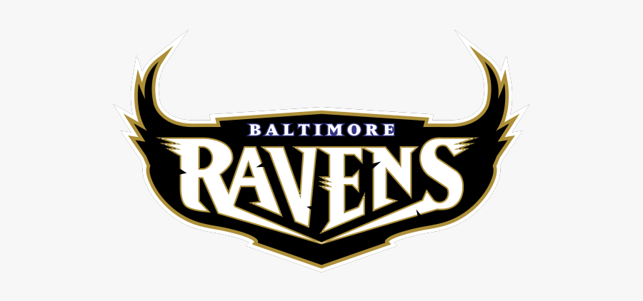 Baltimore Ravens Png Transparent Images - Baltimore Ravens Logo With Name, Transparent Clipart