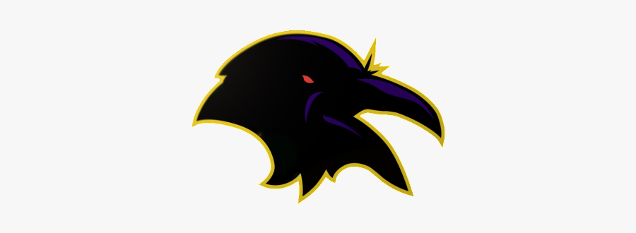 Baltimore Ravens - Silhouette, Transparent Clipart