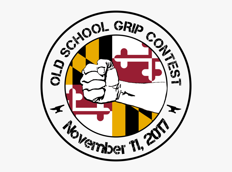 Old School Grip Competition November Baltimore, Md - Maryland State Flag, Transparent Clipart