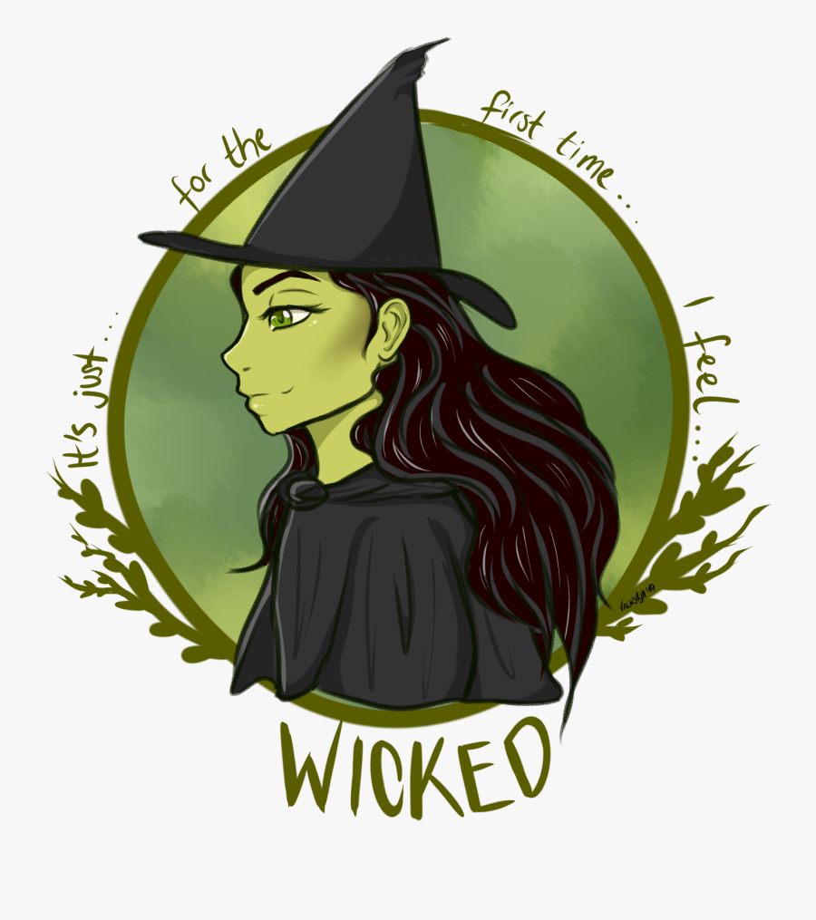 [p] Wicked - Illustration, Transparent Clipart