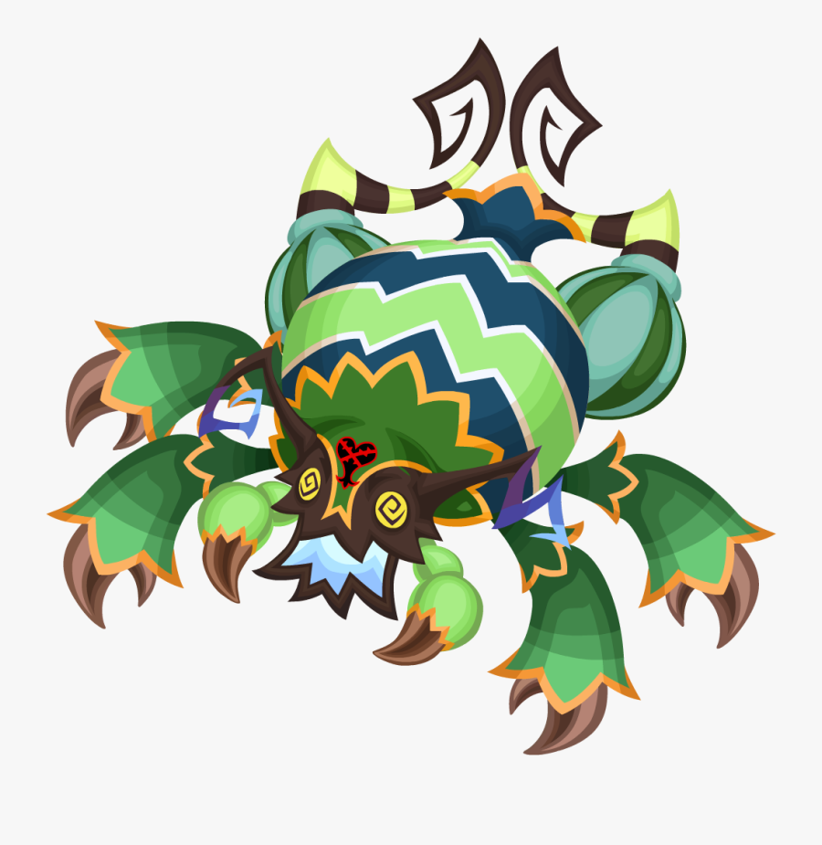 Wicked Spider Khux - Kingdom Hearts Unchained Heartless Khux, Transparent Clipart