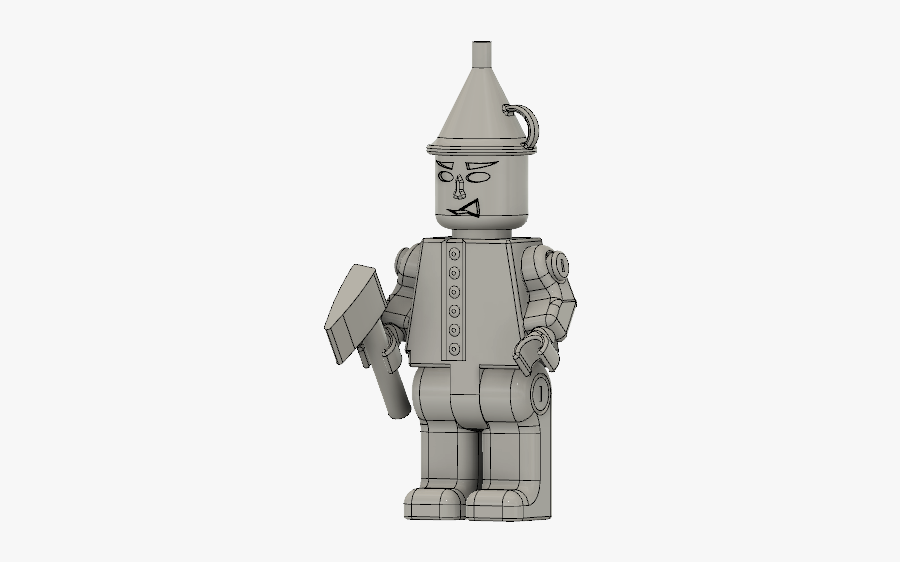 Lego Tin Man, Transparent Clipart