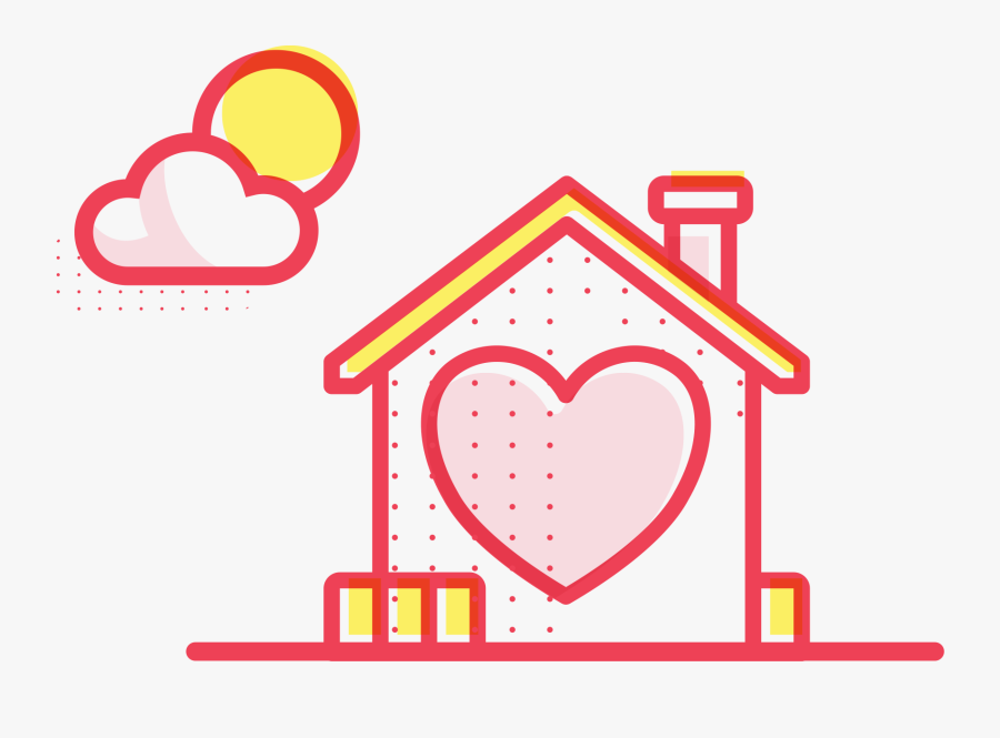 House Clip Art Minimalistic, Transparent Clipart