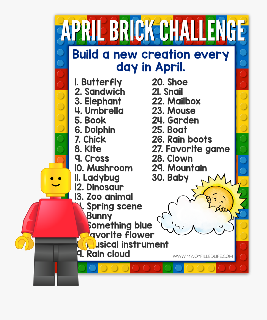 April Brick Challenge, Transparent Clipart