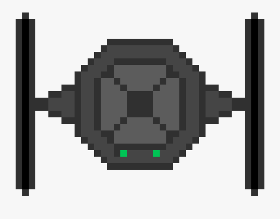 Tie Fighter Pixel Art , Free Transparent Clipart ClipartKey