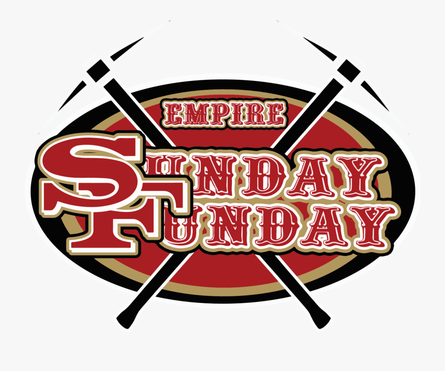 Image Of Empire Sunday Funday - Logos And Uniforms Of The San Francisco 49ers, Transparent Clipart