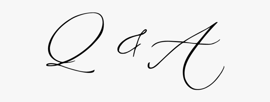 Calligraphy, Transparent Clipart