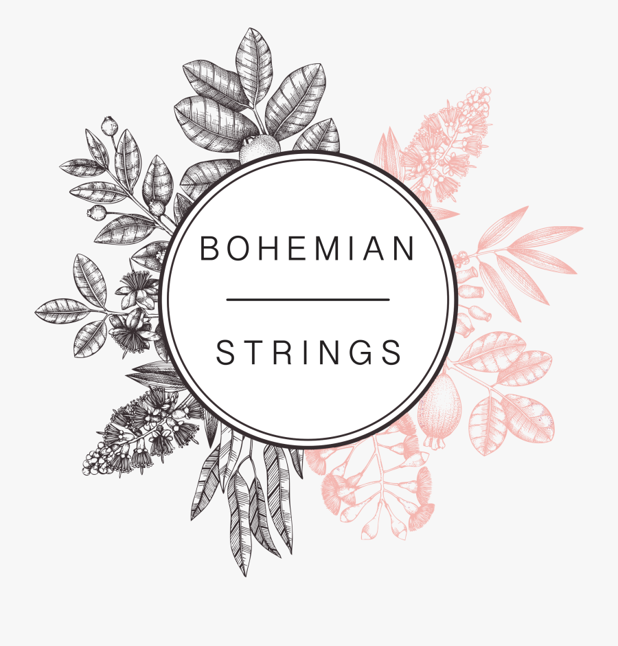 Trees And Flower Sketches, Transparent Clipart