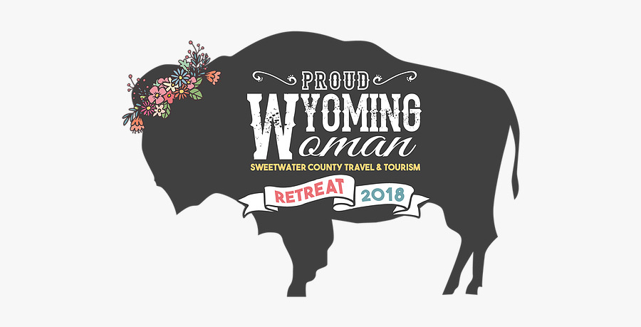 Proud Wyoming Woman Retreat Logo - Illustration, Transparent Clipart