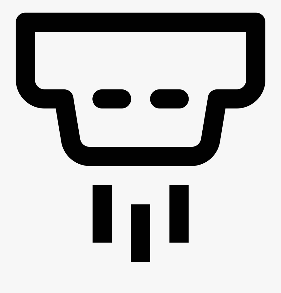 Czujnik Dymu Icon - Smoke Detector Icon Free, Transparent Clipart