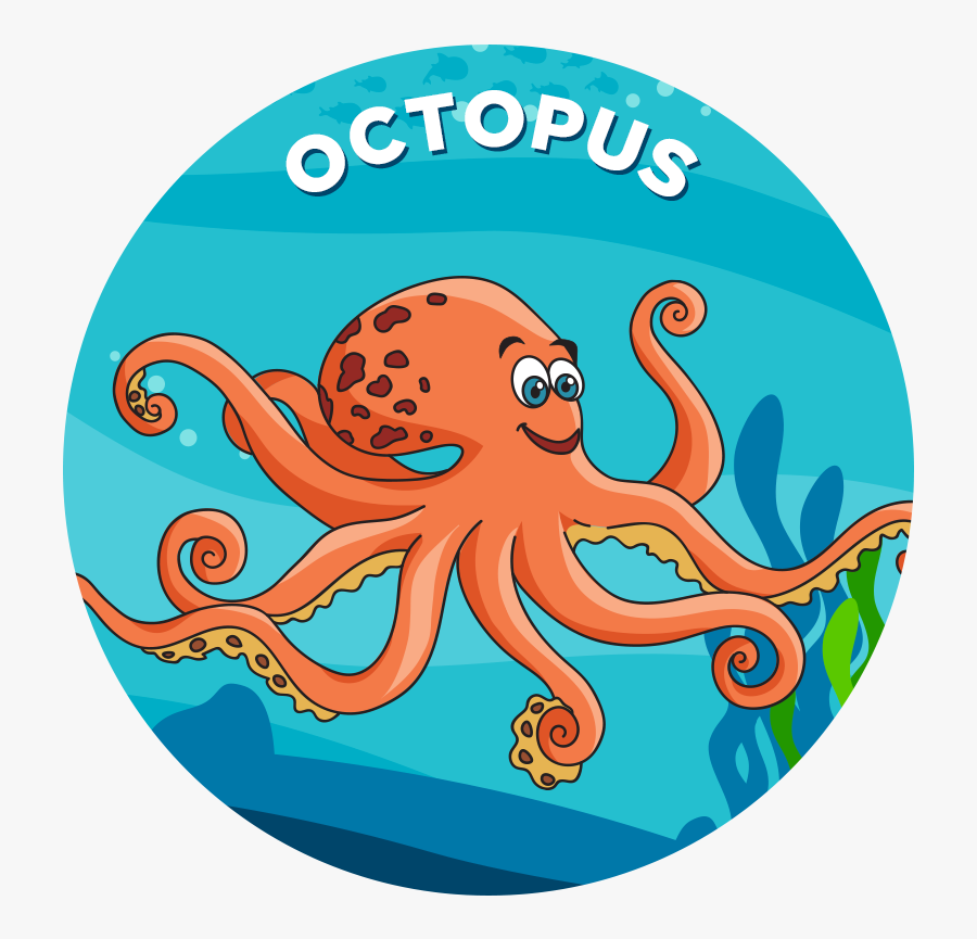 Seahorse - Octopus, Transparent Clipart